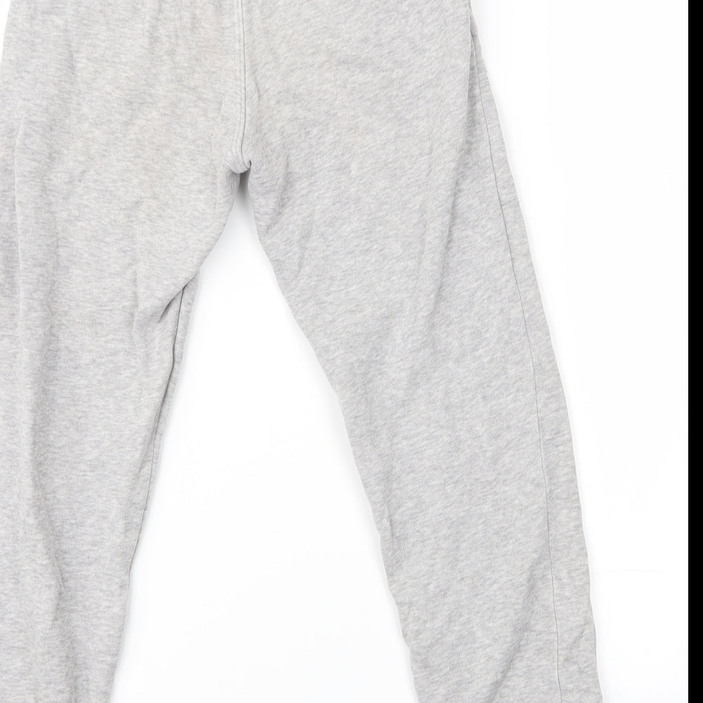 H&M Girls Grey   Sweatpants Trousers Size 7-8 Years