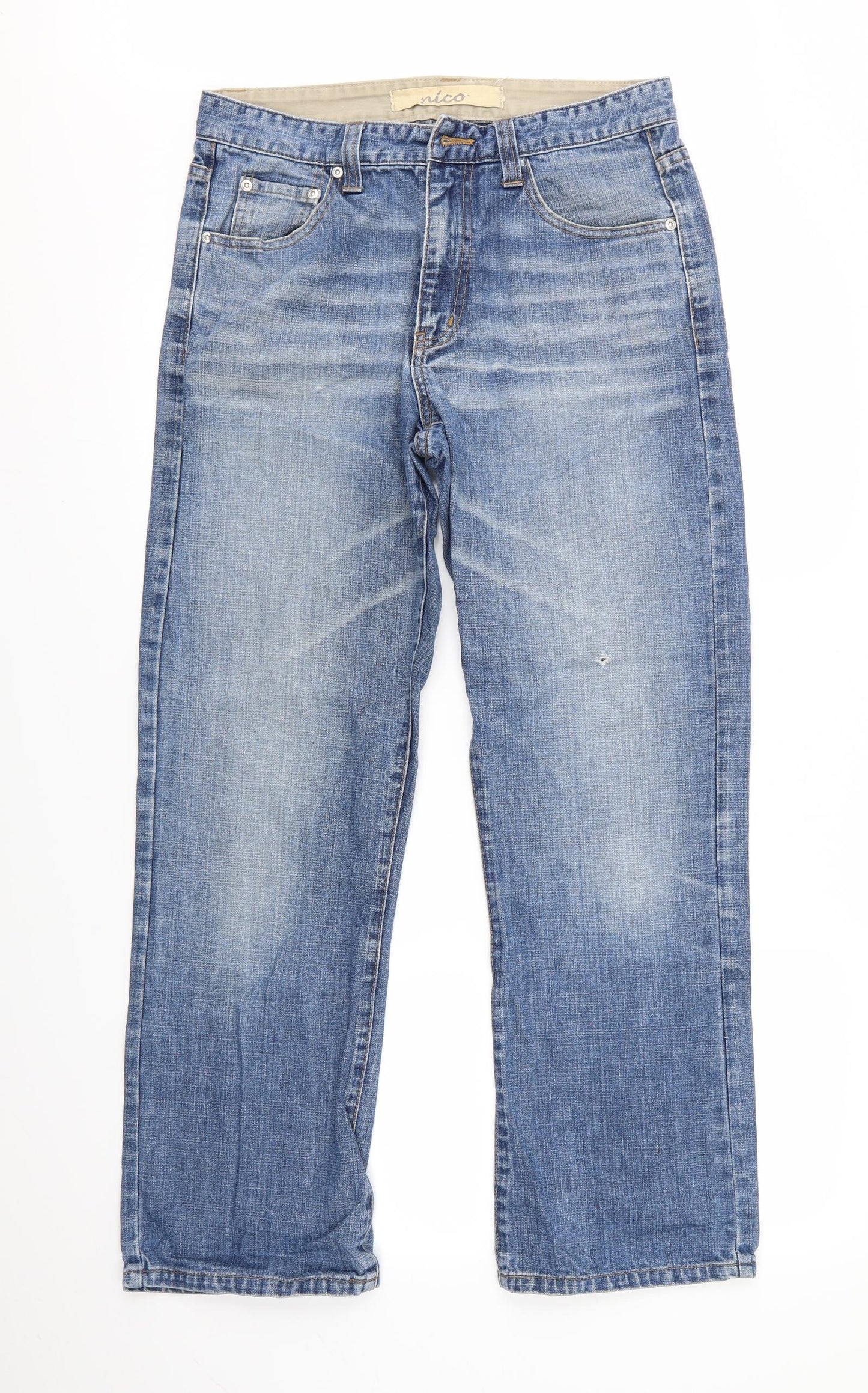 Nico Womens Blue   Straight Jeans Size 32 L32 in