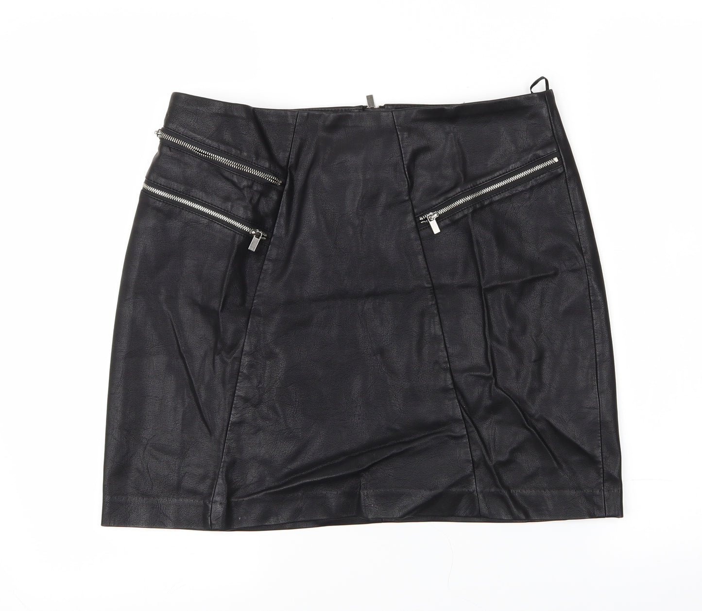 New Look Womens Black   Straight & Pencil Skirt Size 12
