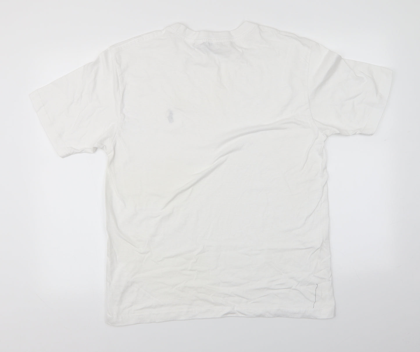 Ralph Lauren Mens White    T-Shirt Size L  - Ralph Lauren