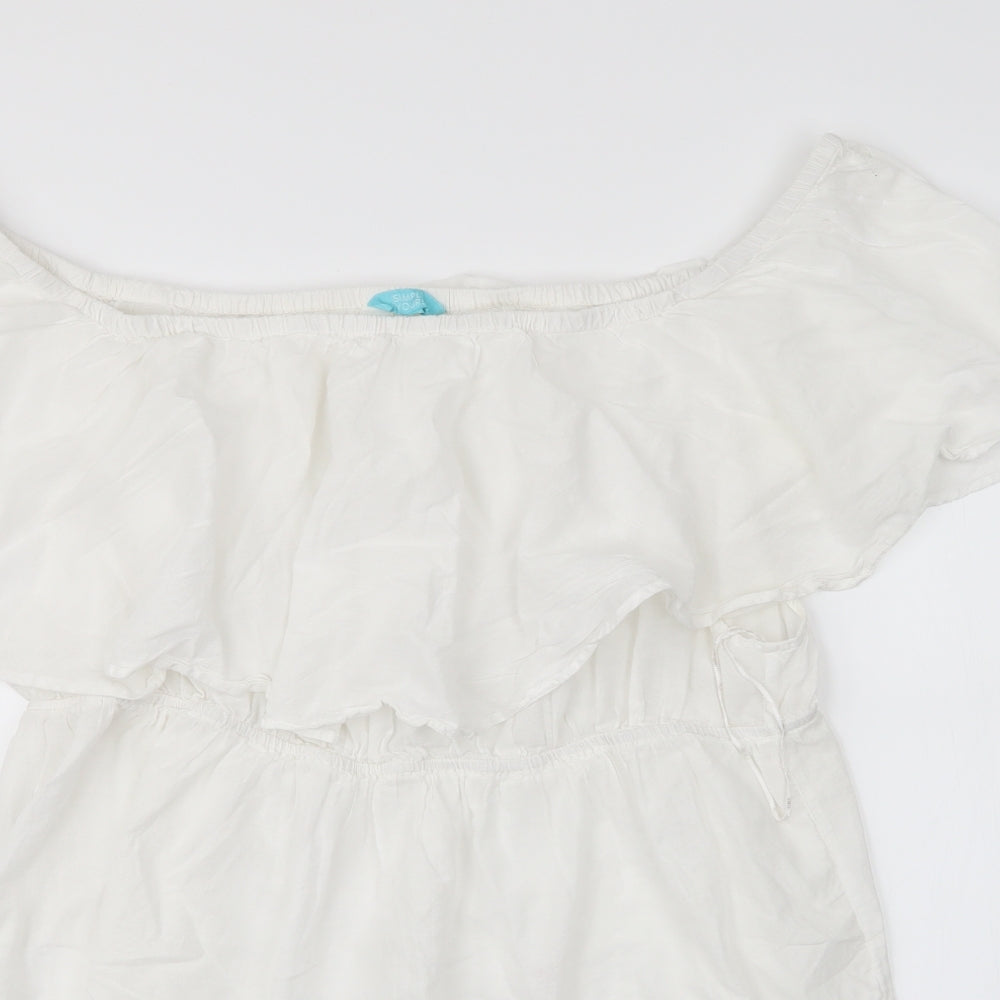 Simply Yours Womens White   Basic Blouse Size 32
