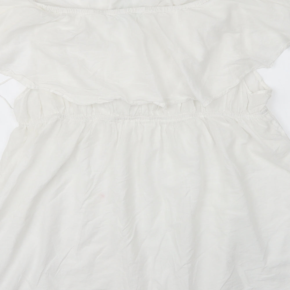 Simply Yours Womens White   Basic Blouse Size 32
