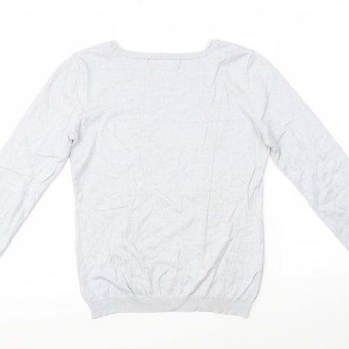 David Jones Mens Grey   Pullover Jumper Size S