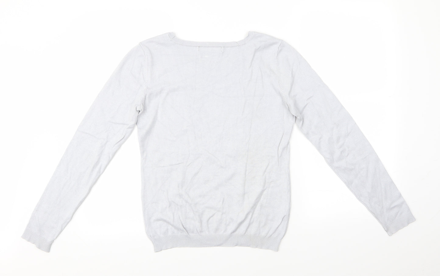 David Jones Mens Grey   Pullover Jumper Size S