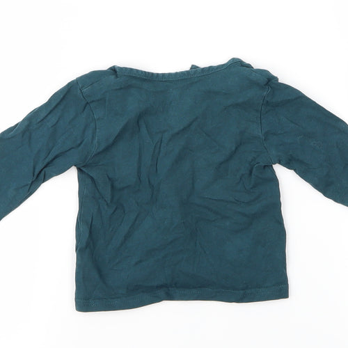 TU Boys Green   Basic T-Shirt Size 6-9 Months