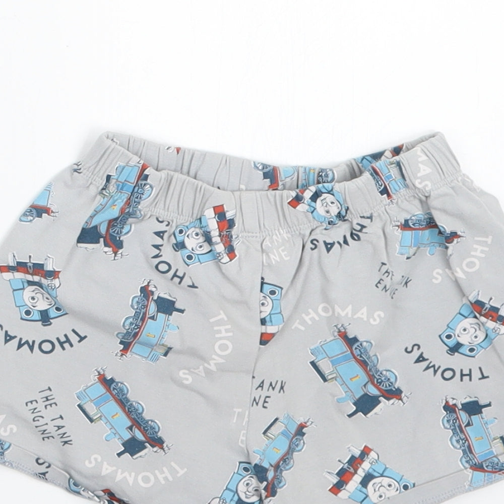 Marks and Spencer Boys Grey Geometric   Pyjama Set Size 3-4 Years  - Thomas the Tank Engine