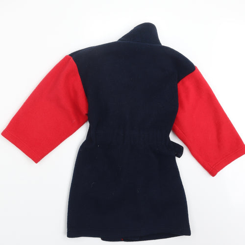 Marks and Spencer Boys Blue Geometric   Robe Size 4-5 Years  - England