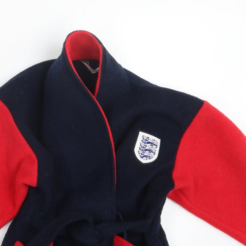 Marks and Spencer Boys Blue Geometric   Robe Size 4-5 Years  - England