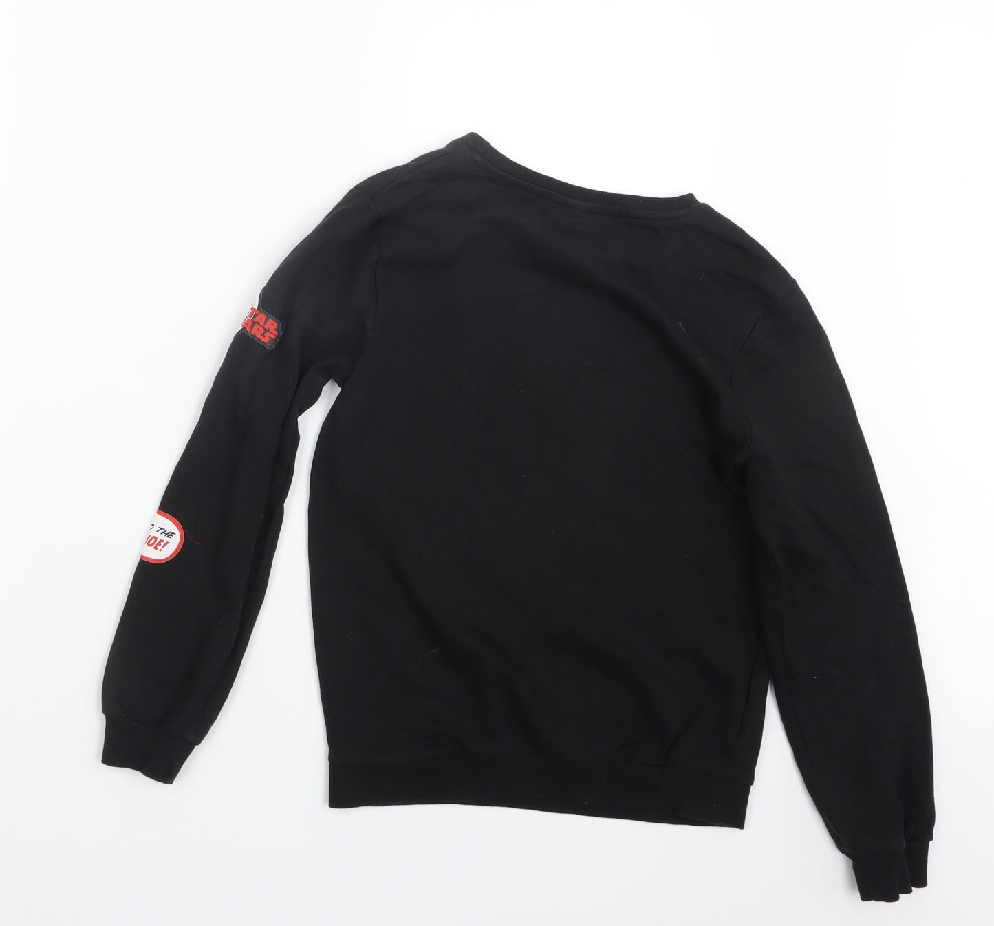 TU Boys Black   Pullover Jumper Size 10 Years  - Star Wars
