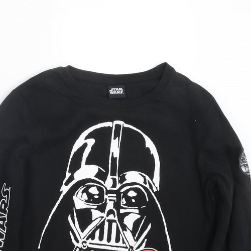 TU Boys Black   Pullover Jumper Size 10 Years  - Star Wars