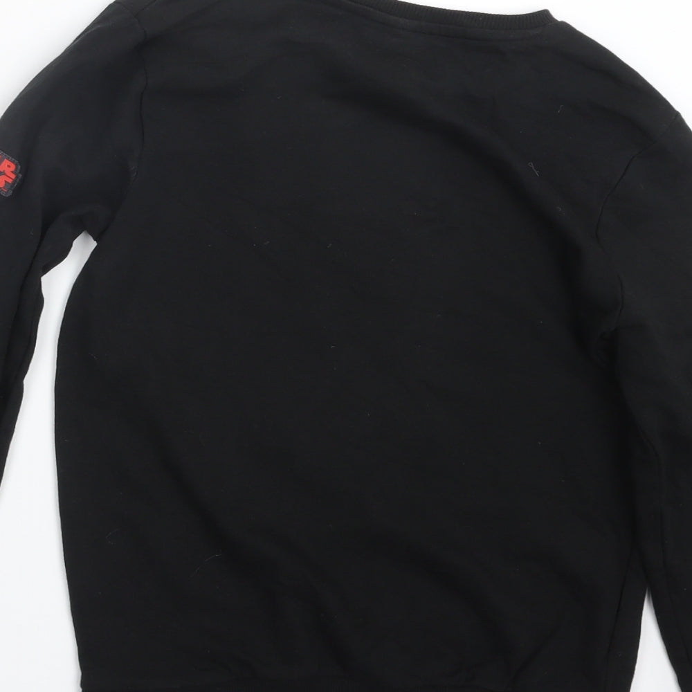 TU Boys Black   Pullover Jumper Size 10 Years  - Star Wars