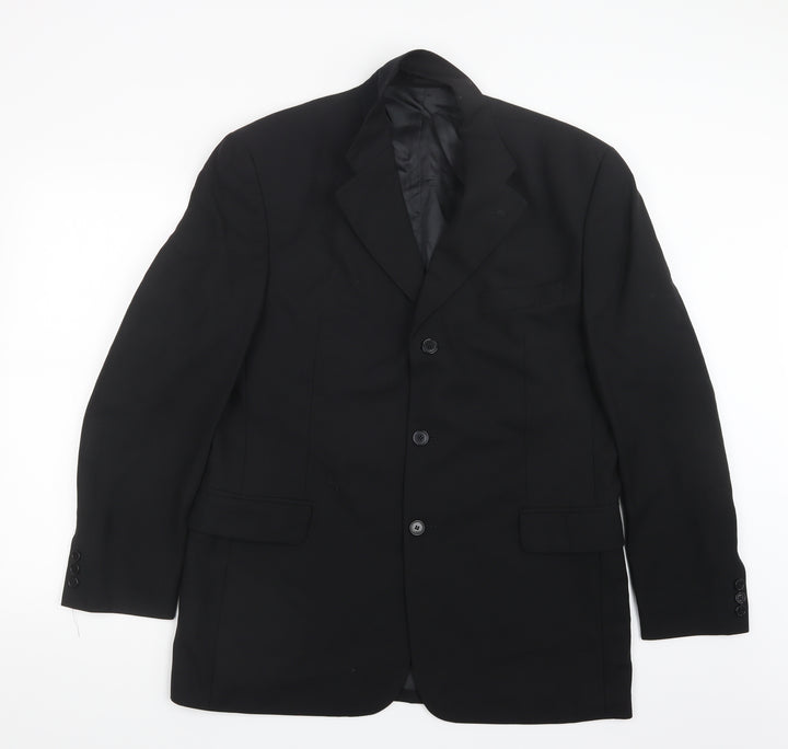 NEXT Mens Black   Jacket Suit Jacket Size 40