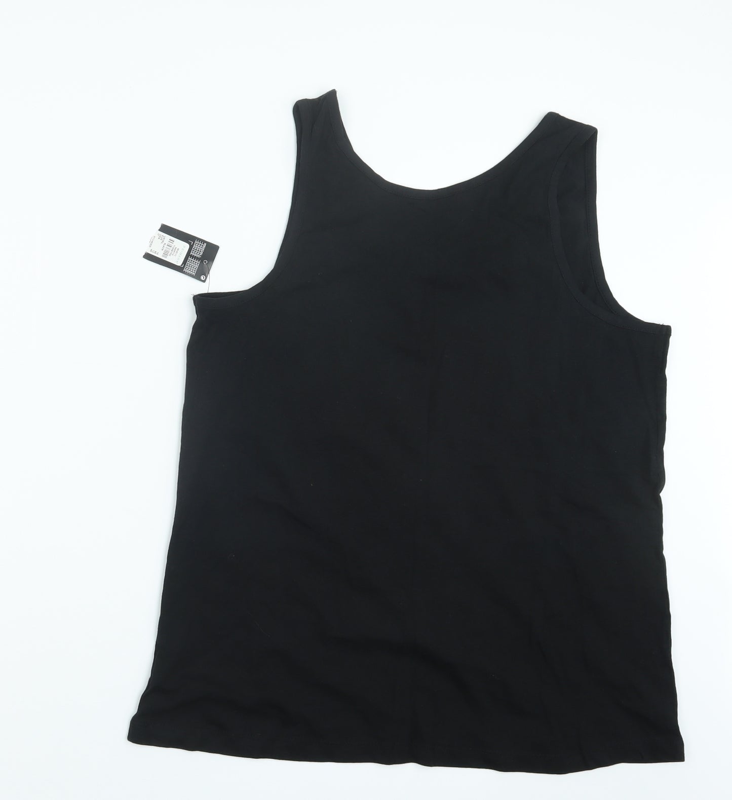 Primark Womens Black   Basic Tank Size 16
