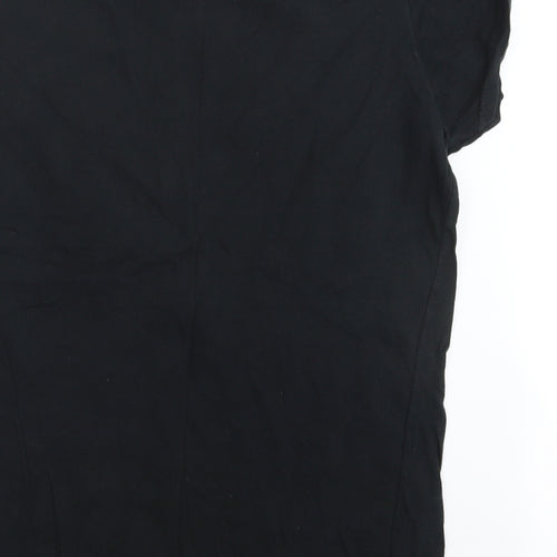 PRETTYLITTLETHING Womens Black   Basic T-Shirt Size 12