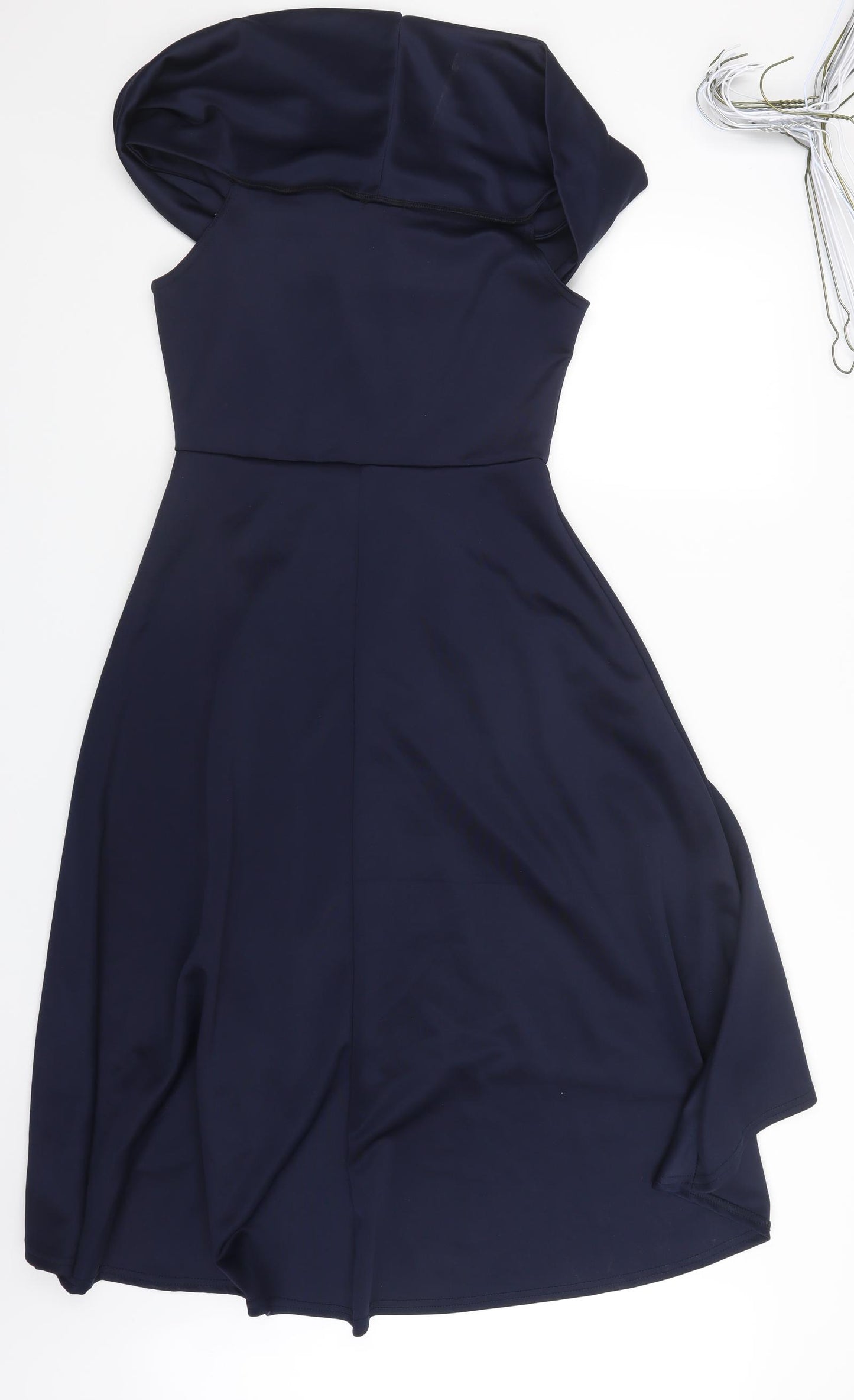 Boohoo Womens Blue   Shirt Dress  Size 14