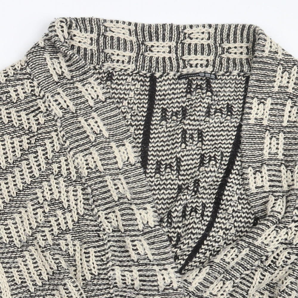 Atmosphere Womens Black  Knit Cardigan Jumper Size 14