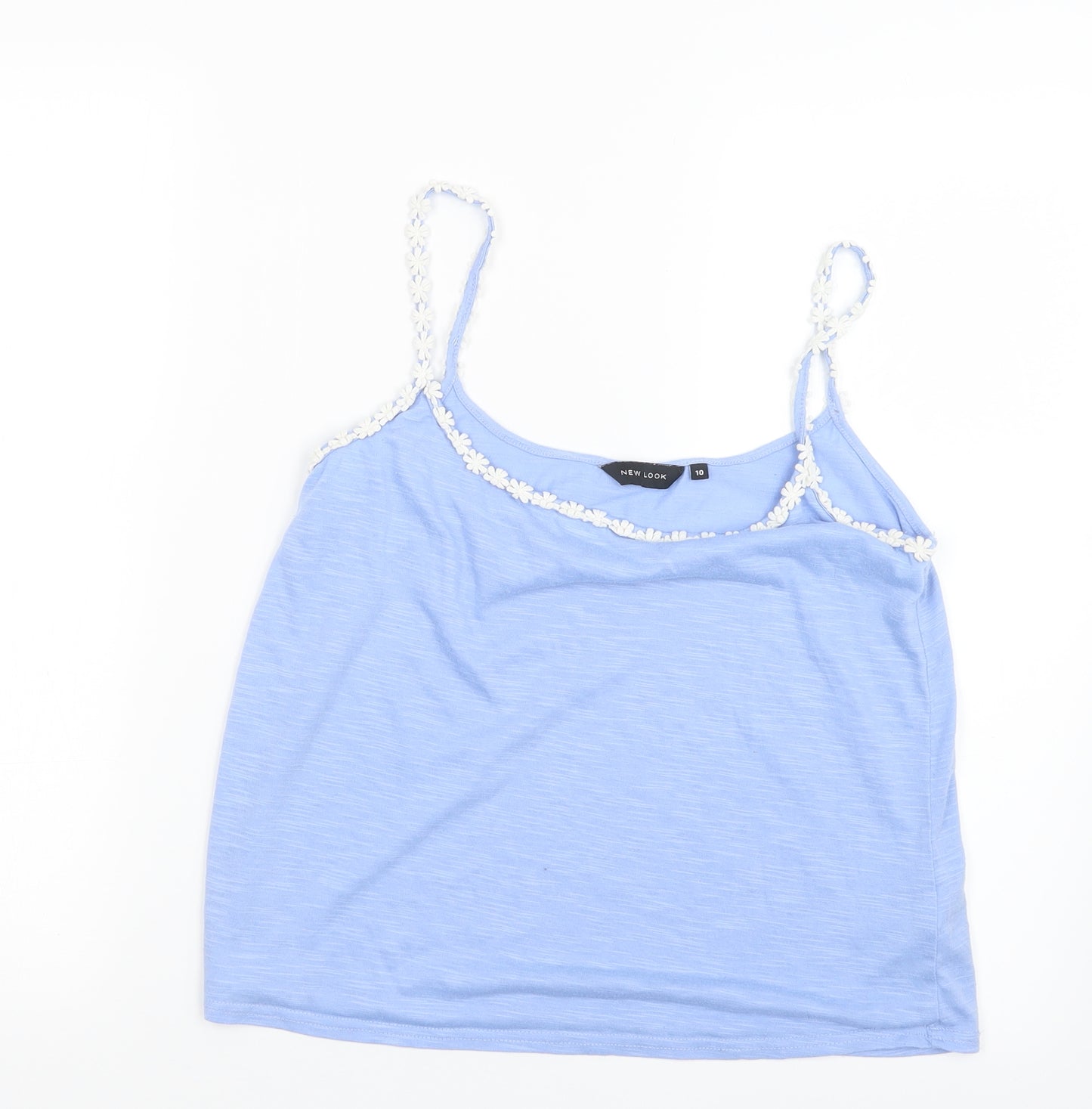 New Look Womens Blue   Camisole T-Shirt Size 10