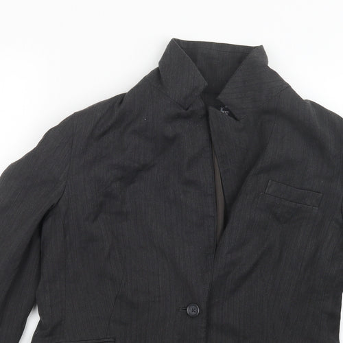 Jermyn Street Womens Grey   Jacket Blazer Size 14