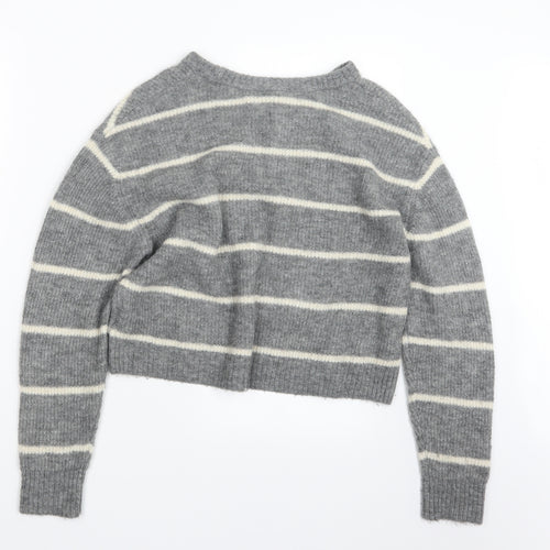 Divided by H&M Womens Grey  Knit Pullover Jumper Size S
