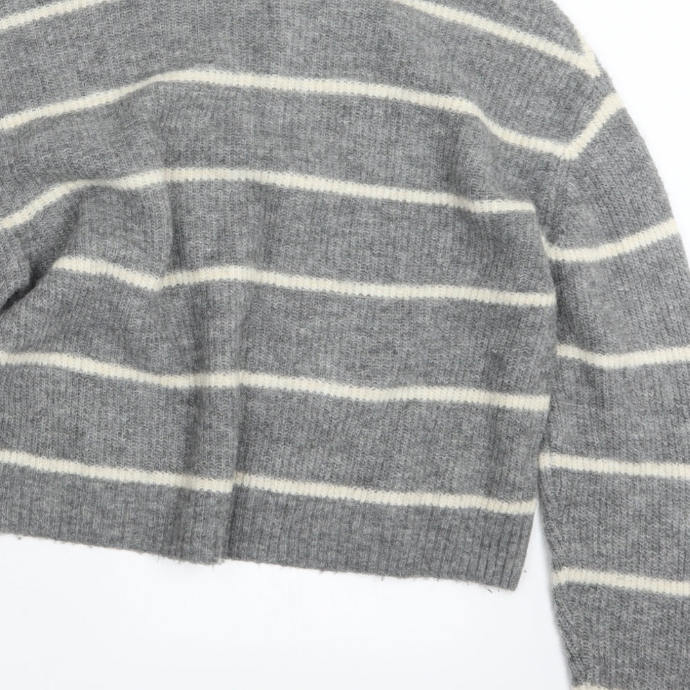 Divided by H&M Womens Grey  Knit Pullover Jumper Size S