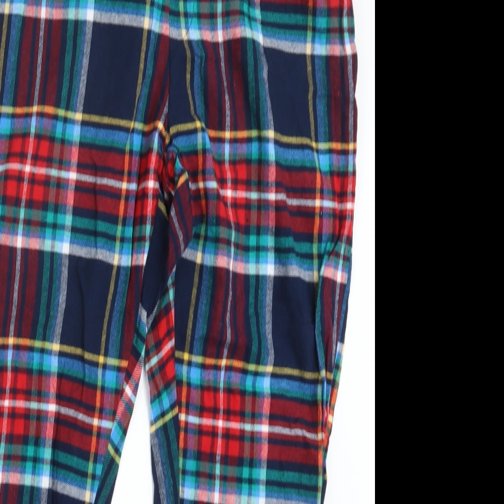 Primark Mens Blue Check   Pyjama Pants Size L