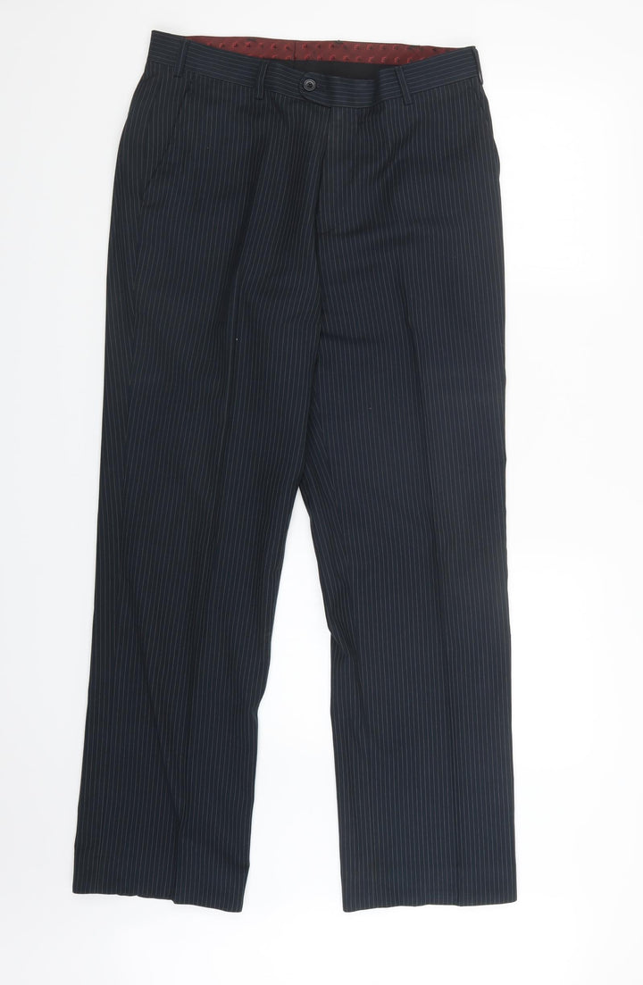 Skopes Mens Blue Trousers Size 32 in L31 in