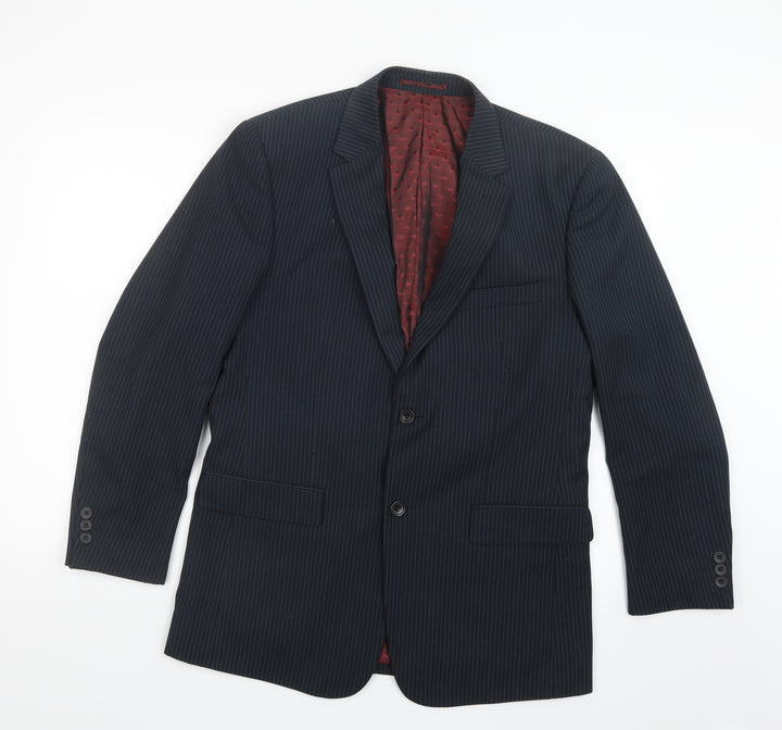 Skopes Mens Blue   Jacket Suit Jacket Size 38