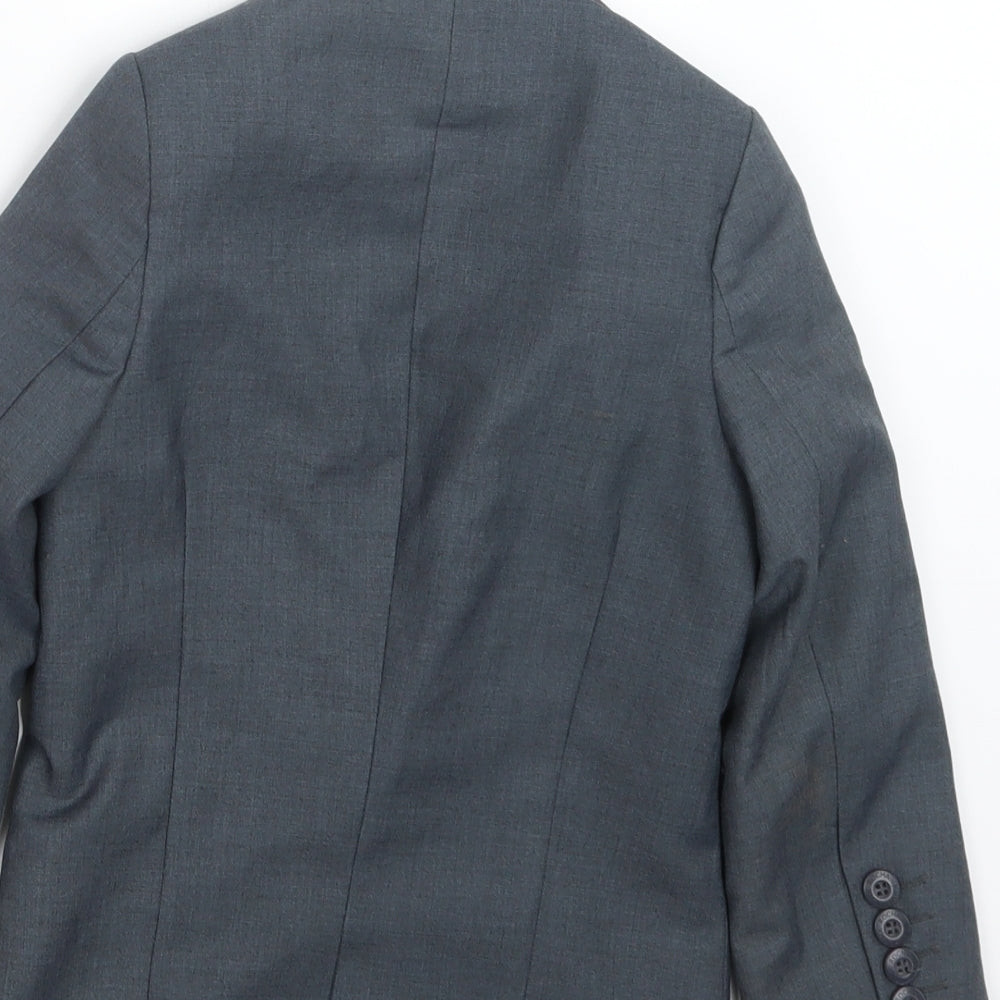 Rocha John Rocha Boys Grey   Shirt Jacket Snowsuit Size 5 Years  - Suit Jacket