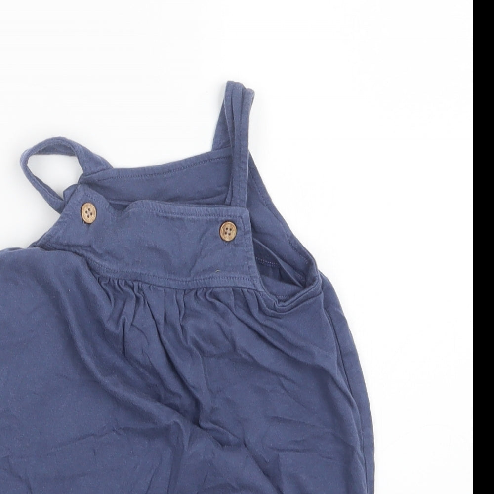 Nutmeg Girls Blue   Pinafore/Dungaree Dress  Size 2-3 Years