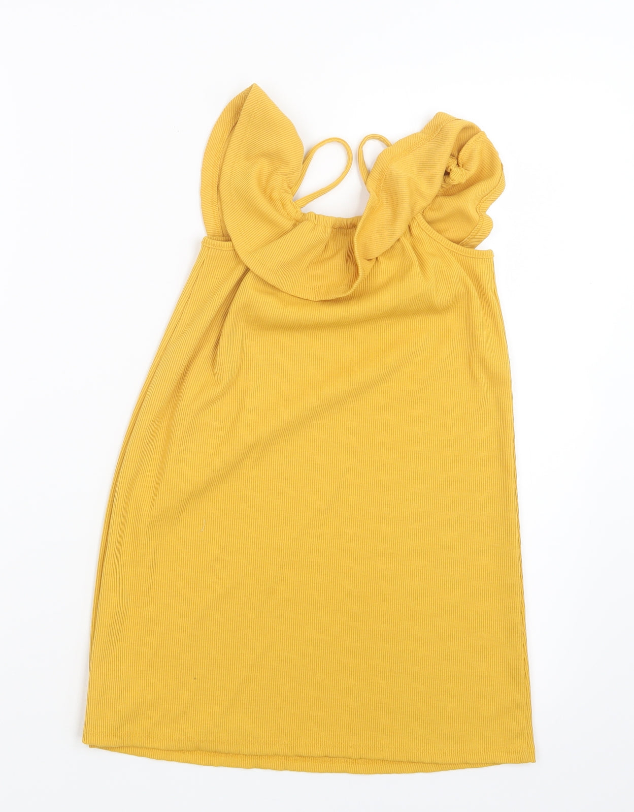 Matalan Girls Yellow   A-Line  Size 7 Years