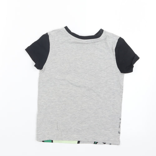 George Boys Grey   Basic T-Shirt Size 4-5 Years  - Toy Story