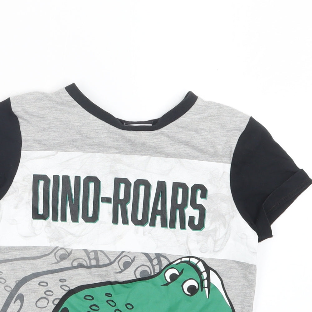 George Boys Grey   Basic T-Shirt Size 4-5 Years  - Toy Story
