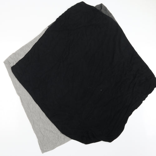 F&F Womens Black  Knit Cape Jumper One Size