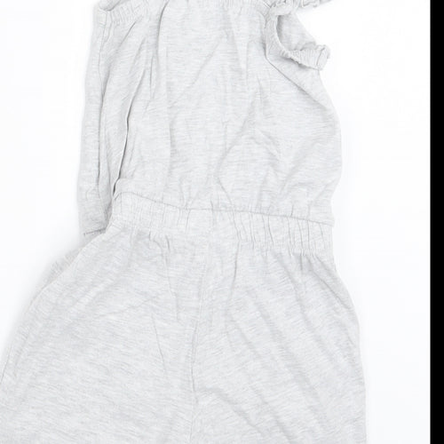 George Girls Grey   Playsuit One-Piece Size 5-6 Years
