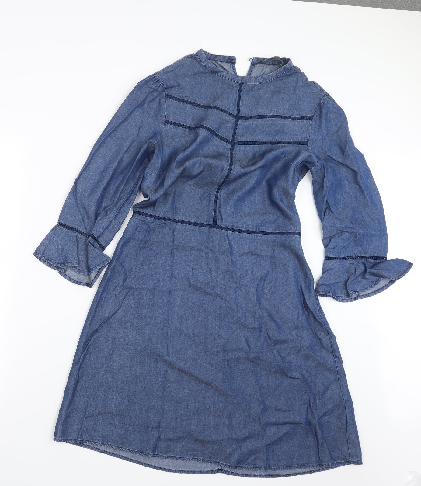 Oasis Womens Blue   T-Shirt Dress  Size 10
