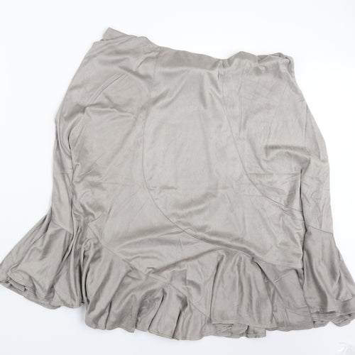 Damart Womens Grey   A-Line Skirt Size 22