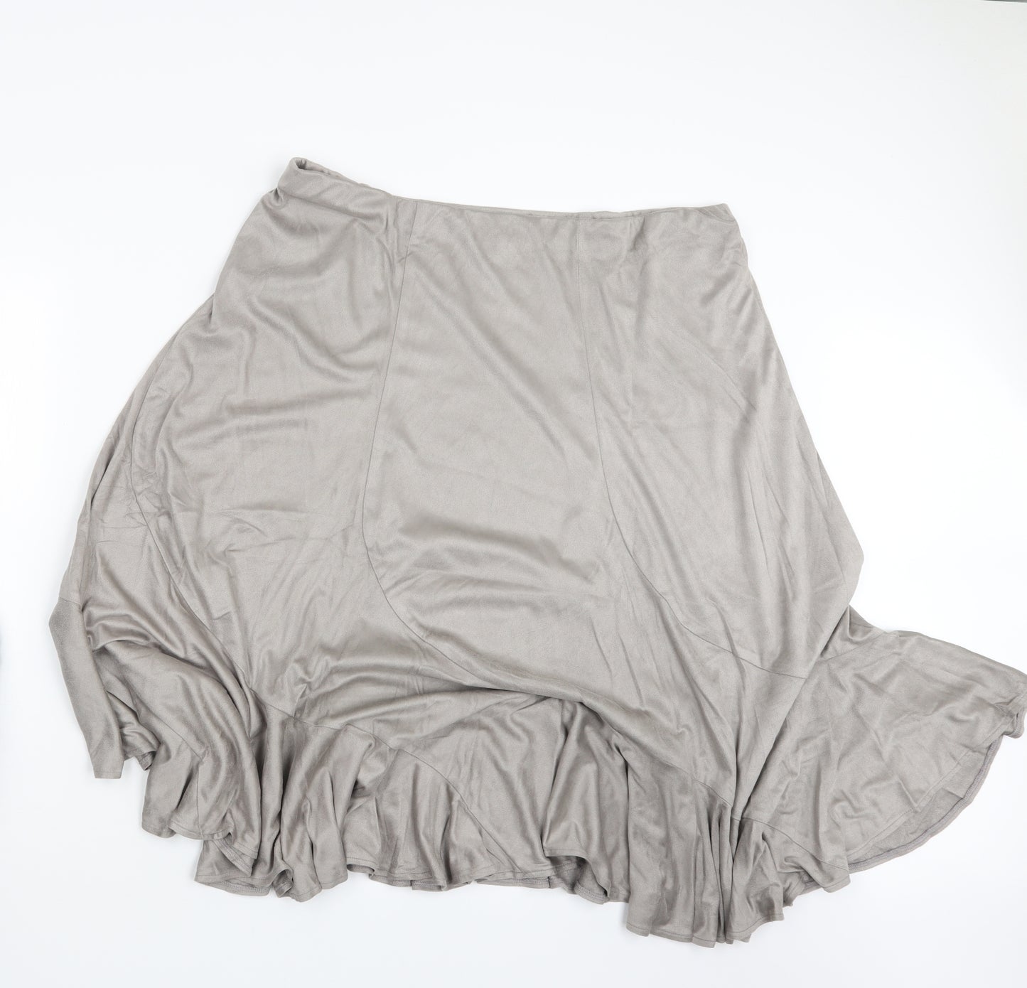 Damart Womens Grey   A-Line Skirt Size 22