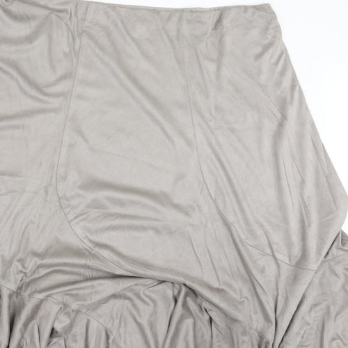 Damart Womens Grey   A-Line Skirt Size 22
