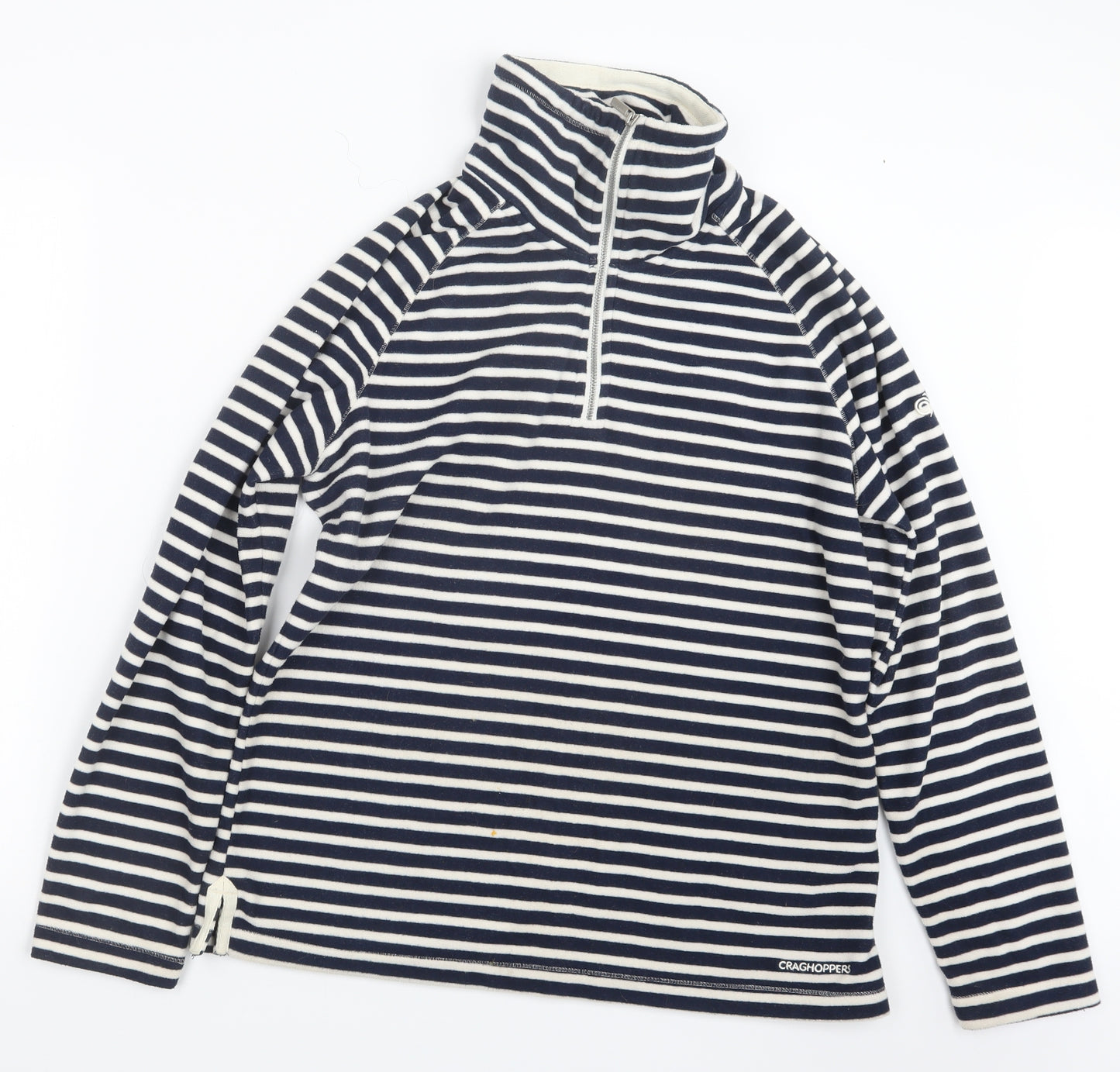 Craghoppers Womens Blue Striped  Pullover Sweatshirt Size 14