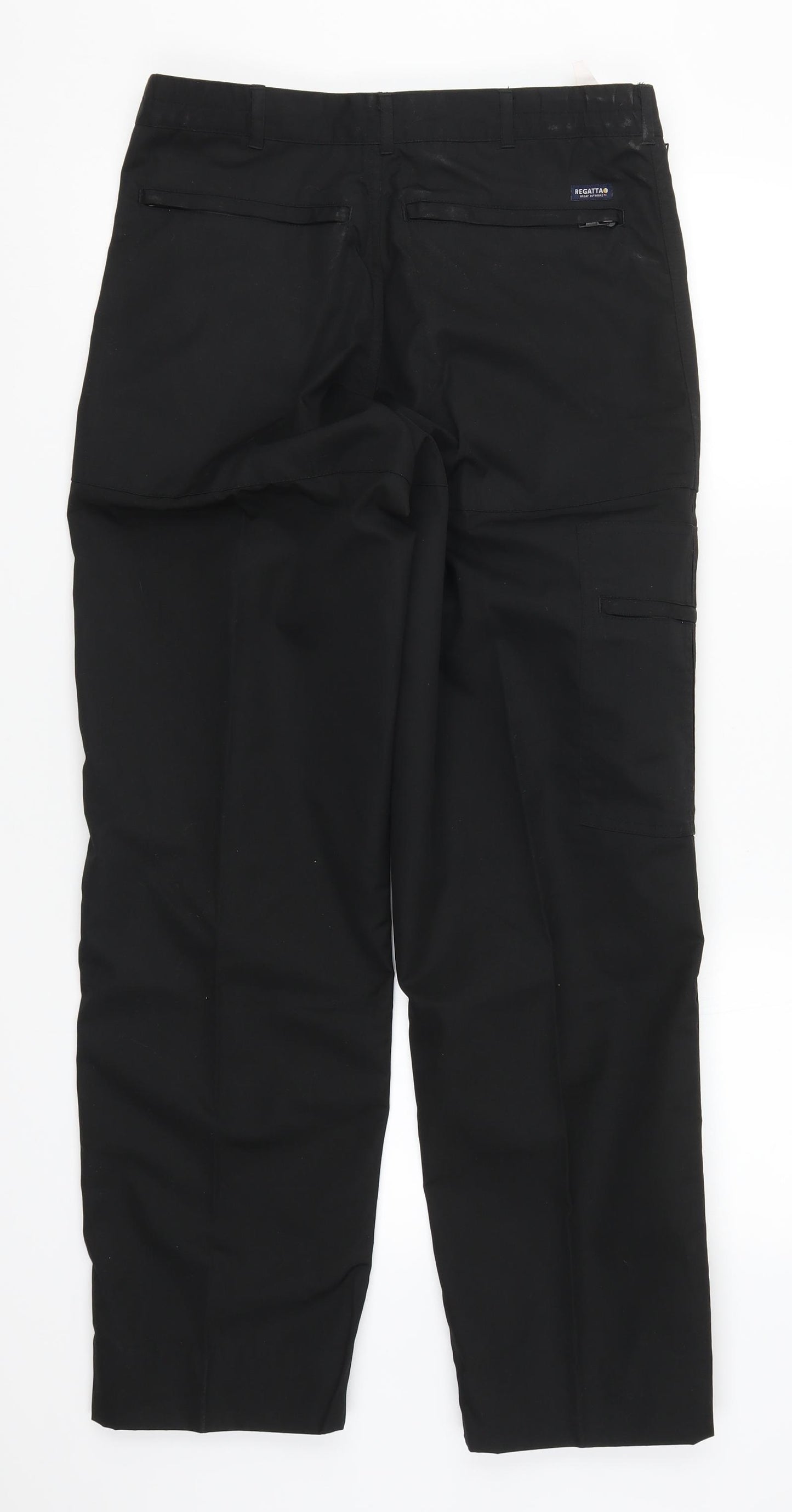 Regatta Mens Black   Cargo Trousers Size 30 L29 in
