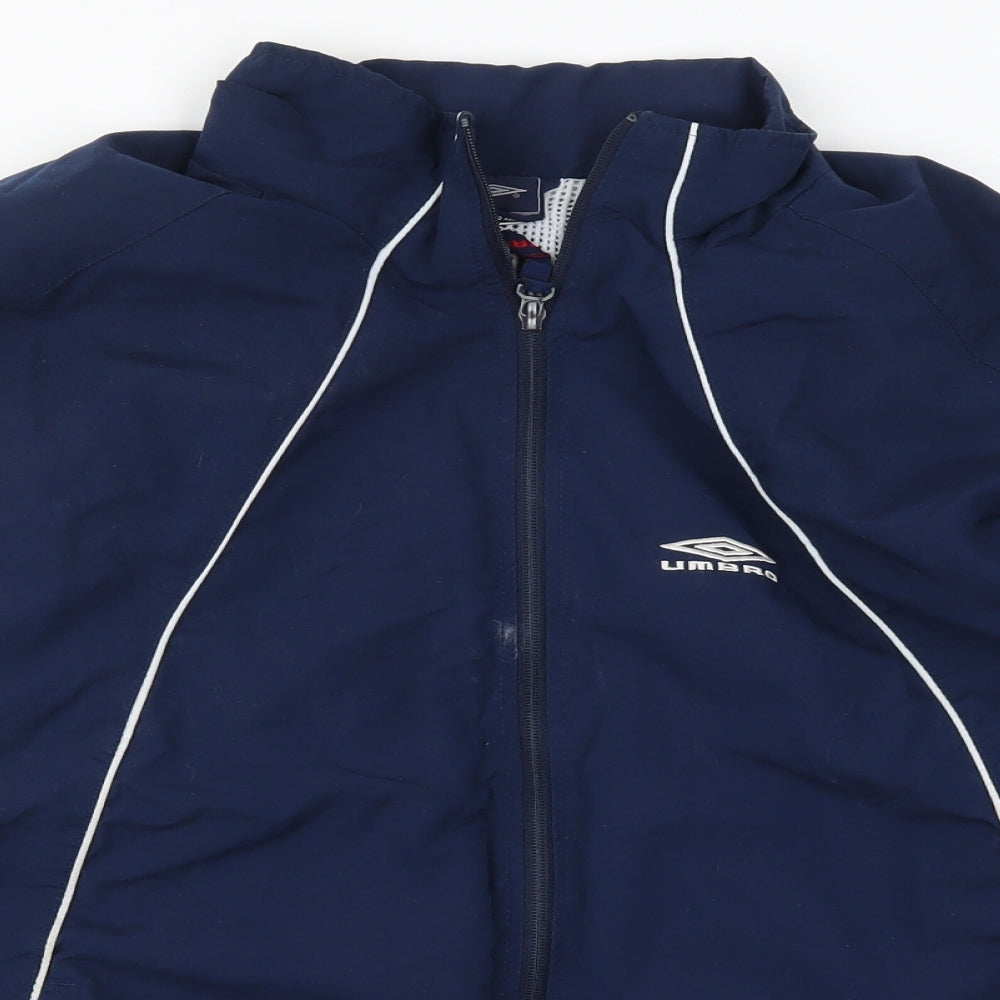 Umbro Mens Blue   Jacket  Size M