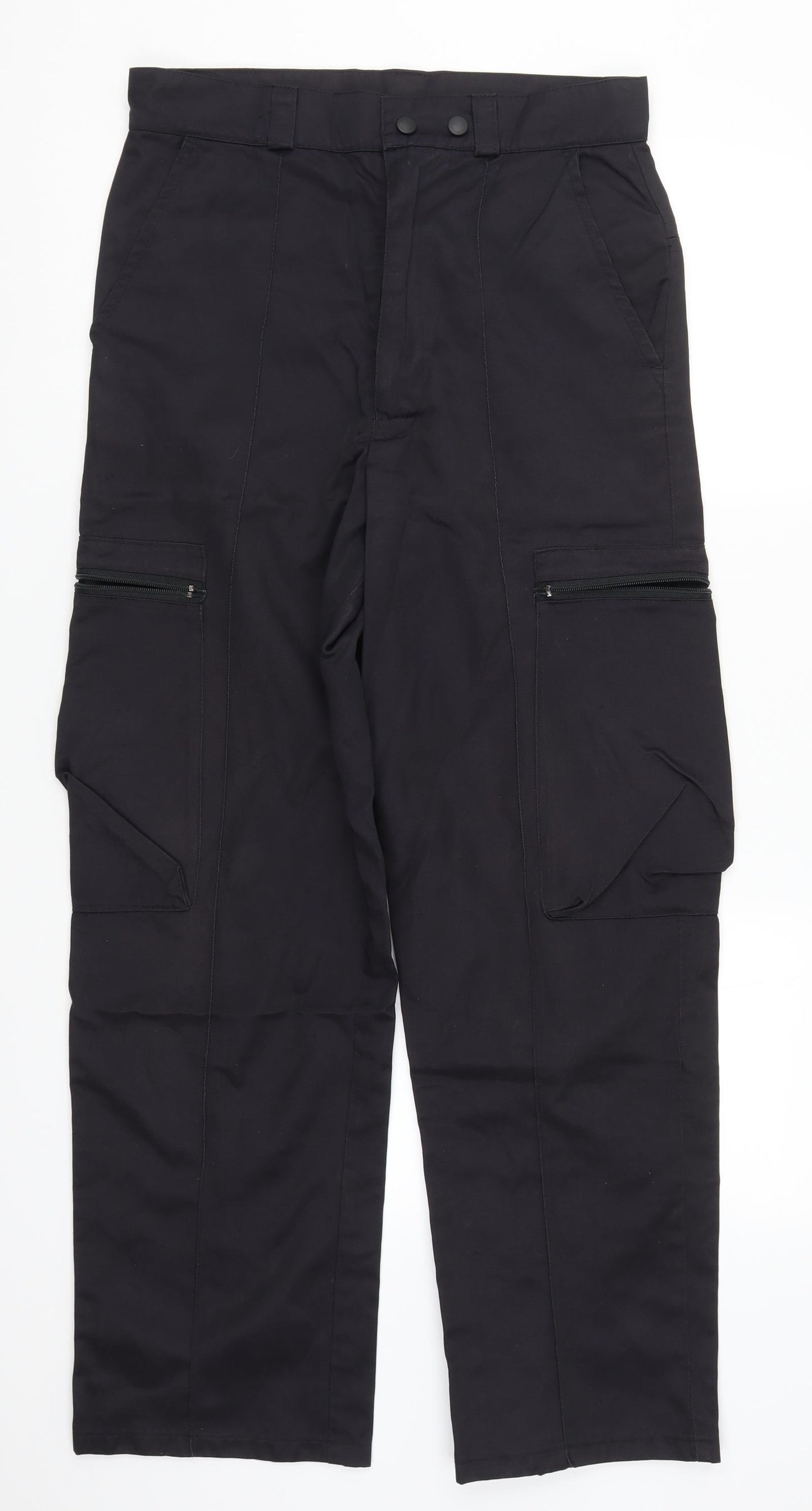 Derby Unitex Mens Black   Carpenter Trousers Size 31 L30 in