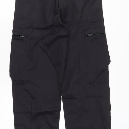 Derby Unitex Mens Black   Carpenter Trousers Size 31 L30 in