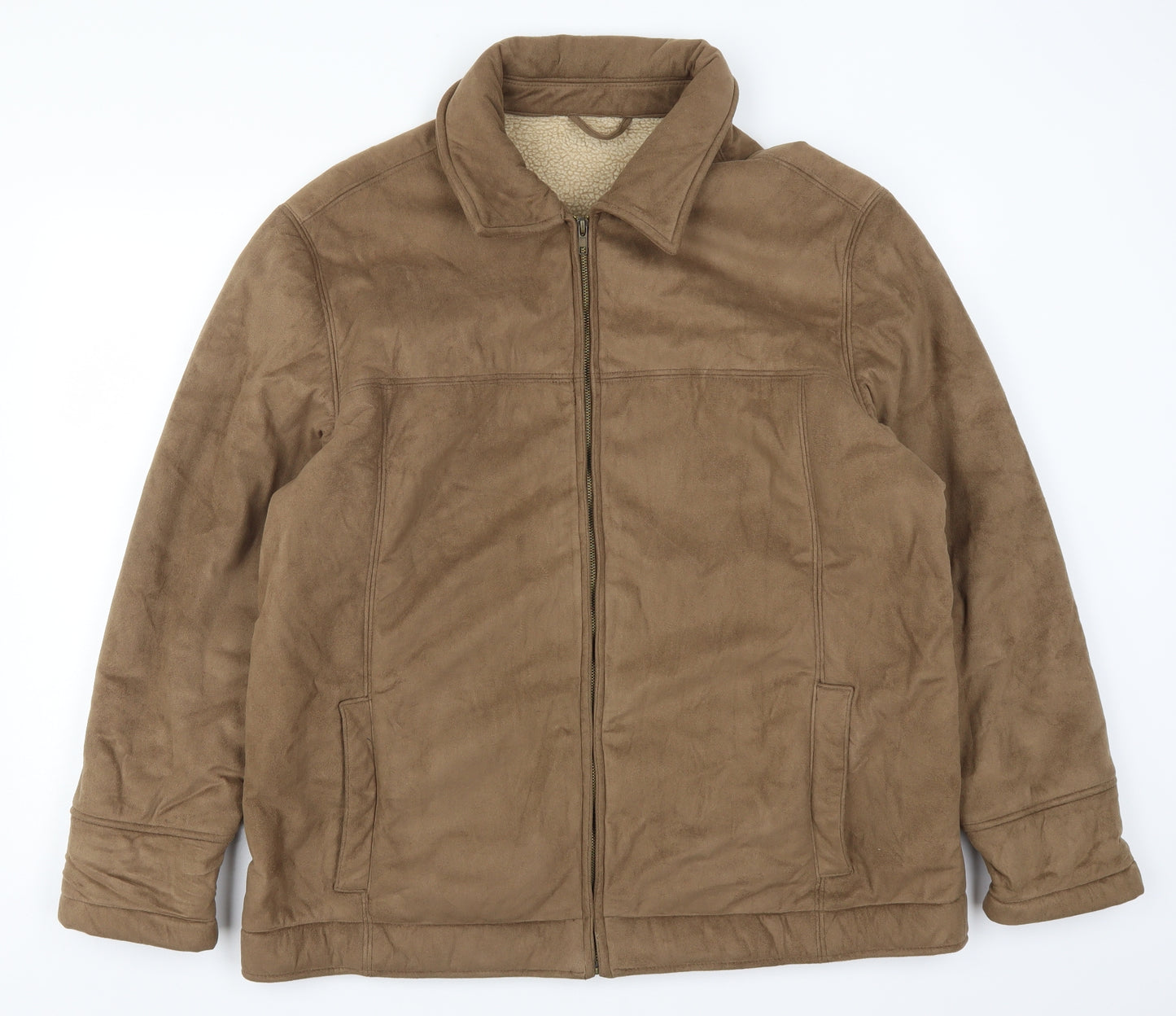 Greenwoods Mens Brown   Jacket Coat Size L