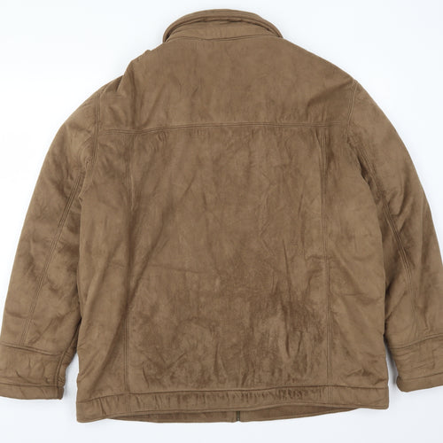 Greenwoods Mens Brown   Jacket Coat Size L