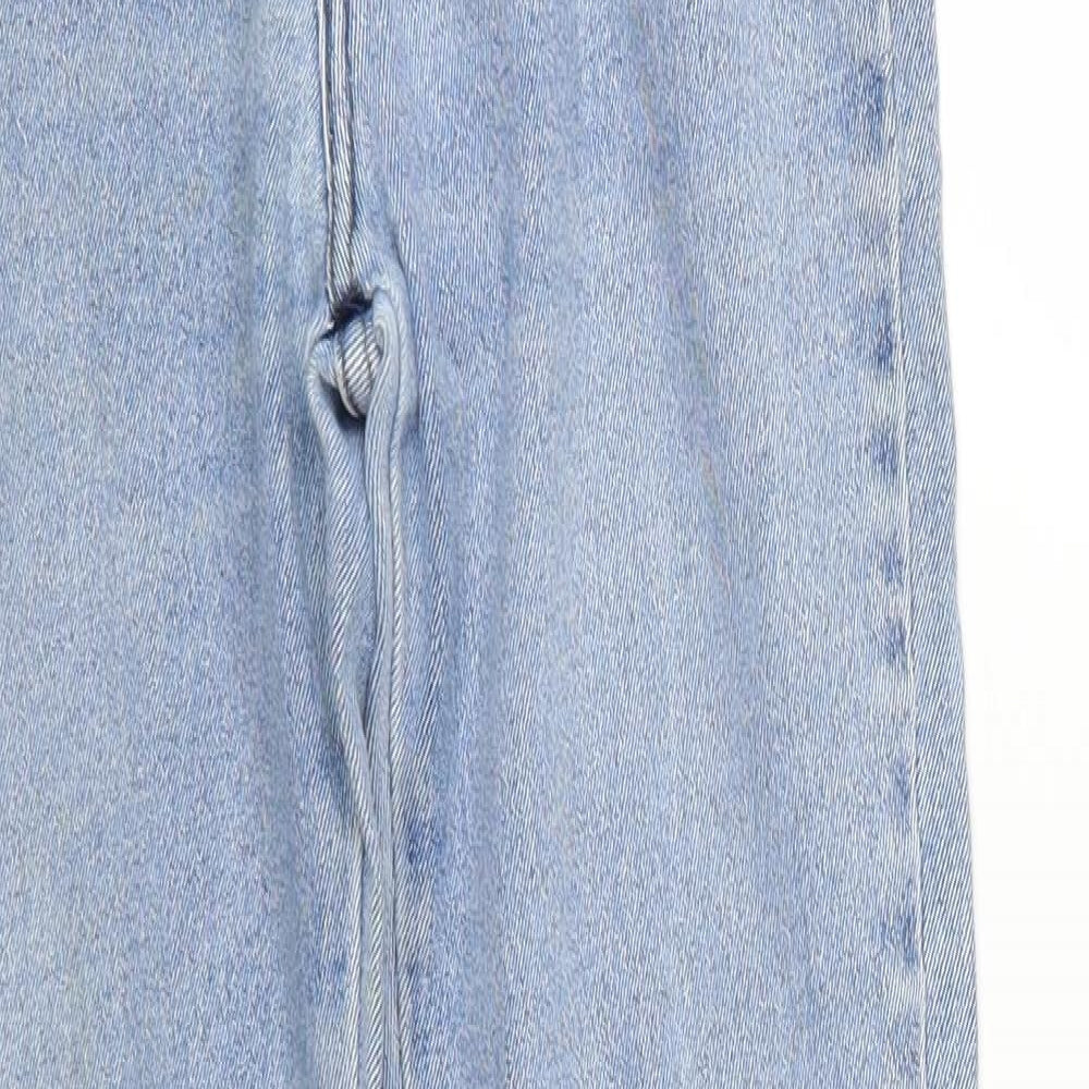 Zero London Womens Blue  Denim Straight Jeans Size 26 in L29 in