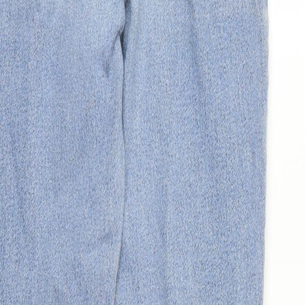 Zero London Womens Blue  Denim Straight Jeans Size 26 in L29 in