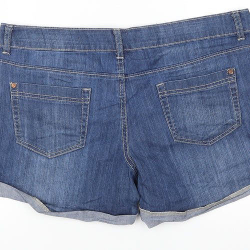 F&F Womens Blue  Denim Mom Jeans Size 16