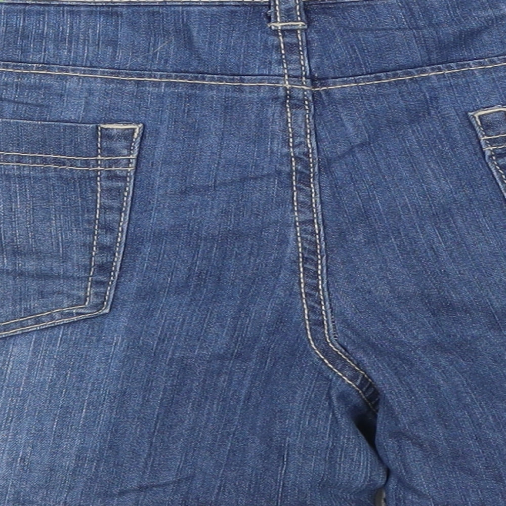 F&F Womens Blue  Denim Mom Jeans Size 16
