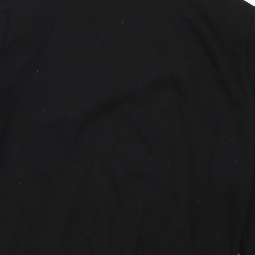 New Look Mens Black   Pullover Sweatshirt Size L